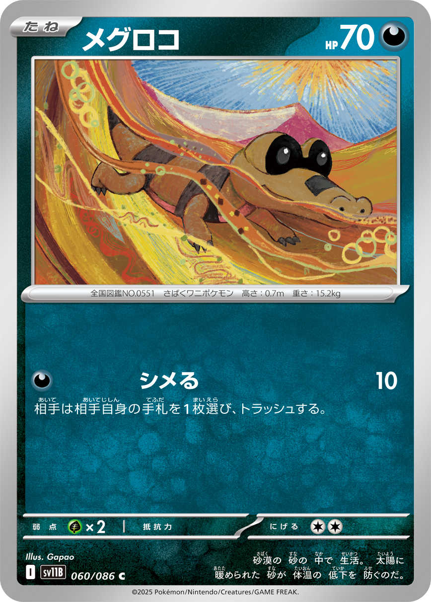 メグロコ